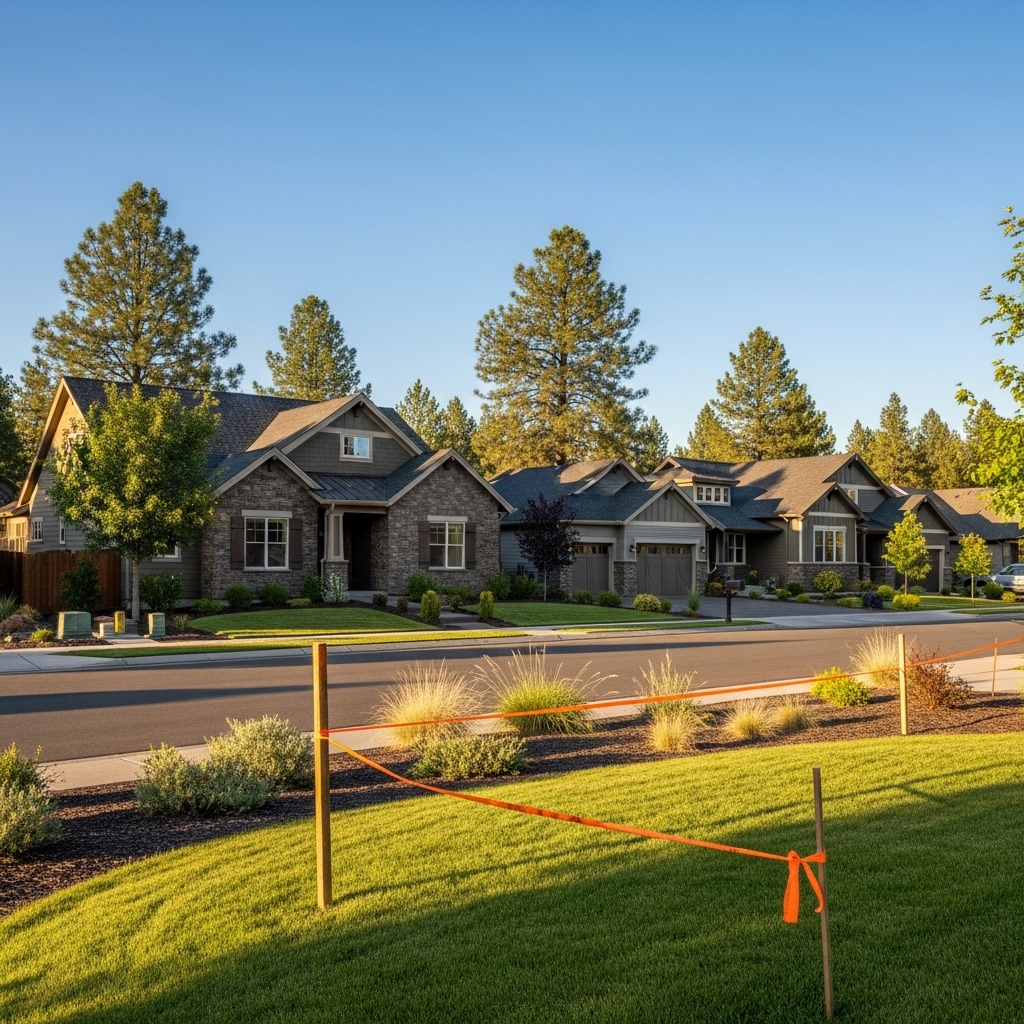 Residential surveying in Central Oregon